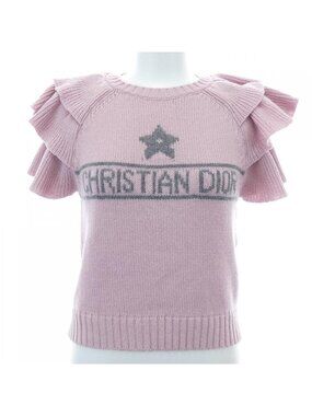 Dior Knit Top Cashmere Pink Sheer